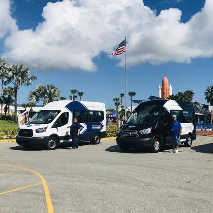 Transportation to Kennedy Space Center