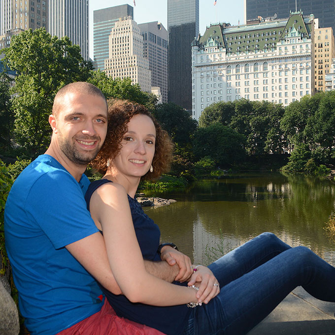 Couple In Central Park