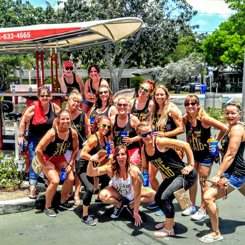 Bachelorette Party Bike Tour in Fort Lauderdale