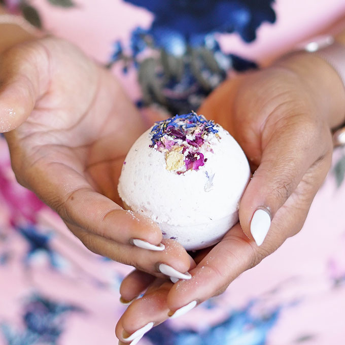 Some pretty, fizzy bath bombs have a dirty secret