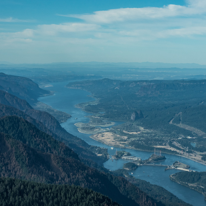 Portland and Columbia River Gorge Aerial Tour