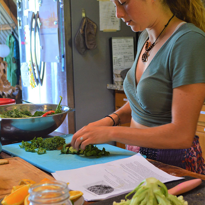 Farm to table cooking class