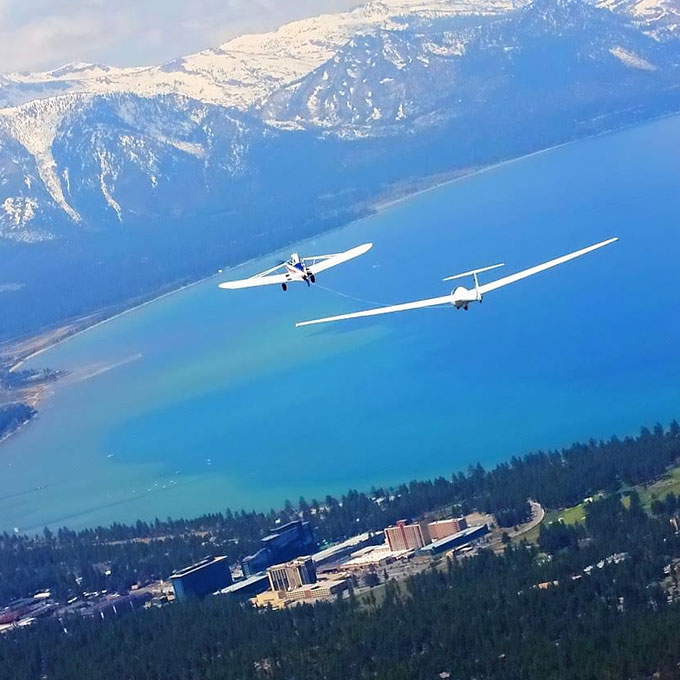 Deluxe Emerald Bay Glider Flight Virgin Experience Gifts