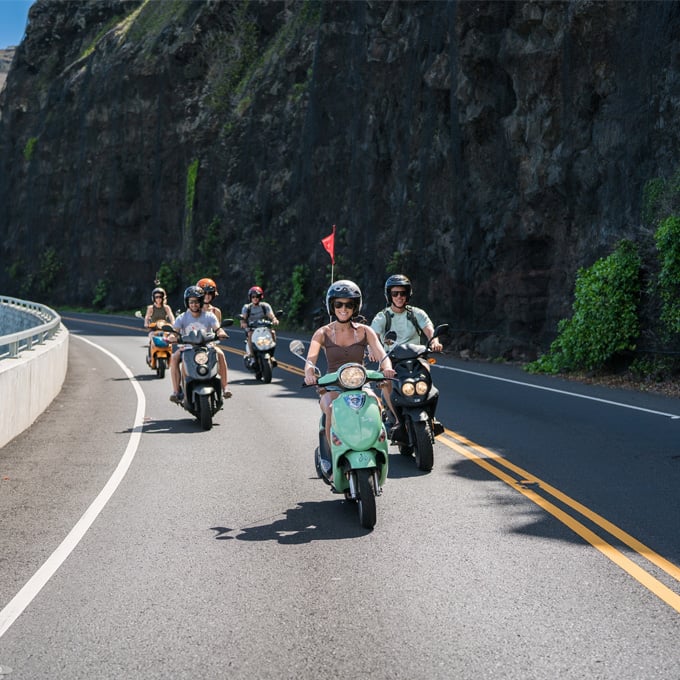 Moped Rental in Oahu, Hawaii