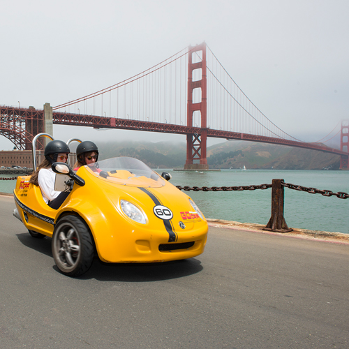 Golden Gate Bridge GoCar Tour