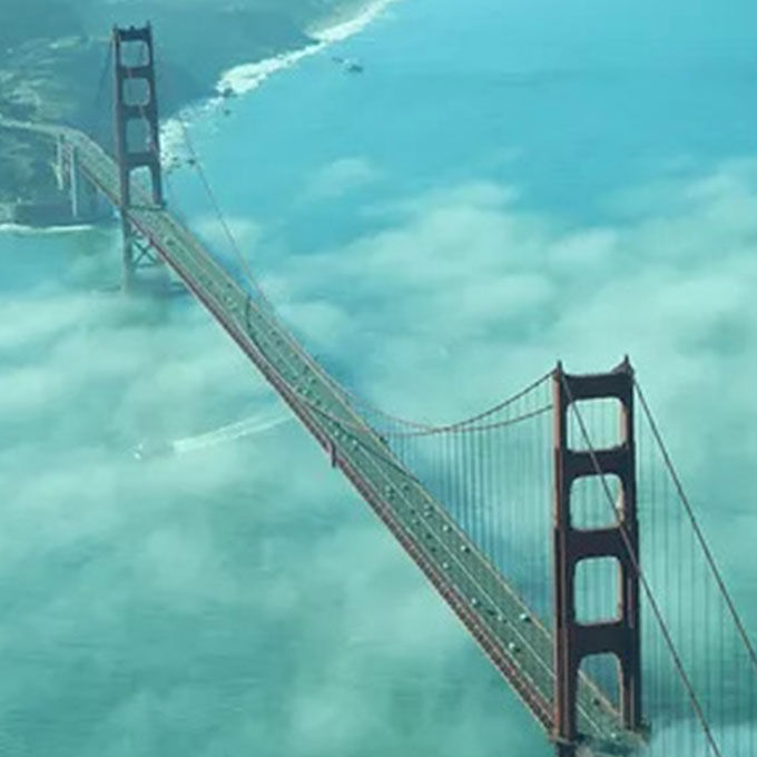 1 Hour Golden Gate Bridge Airplane Tour
