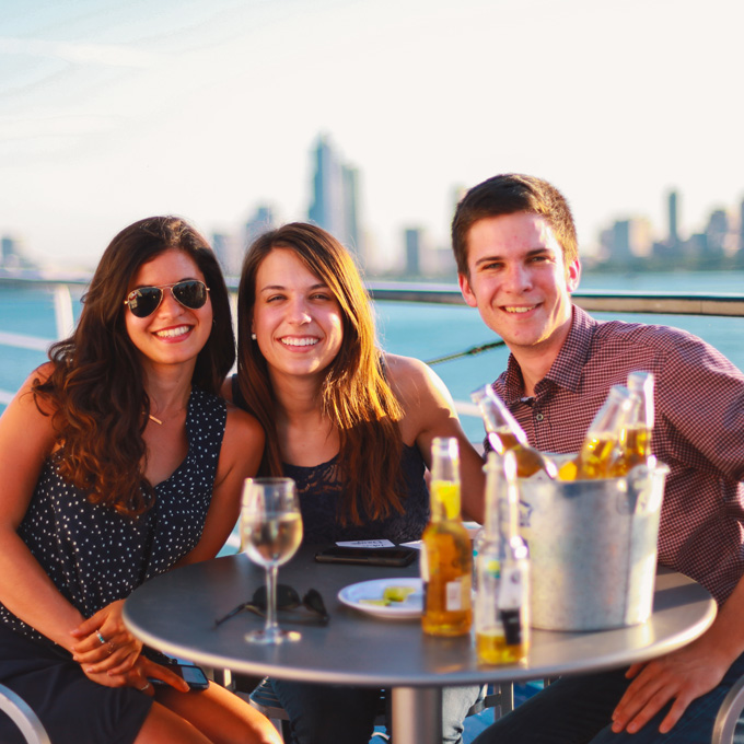 Dinner Cruise New Jersey Deck 