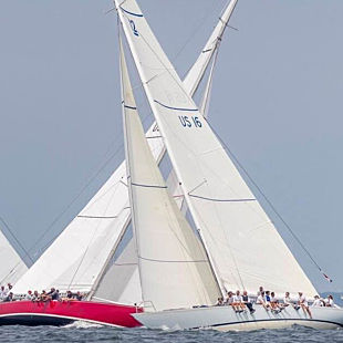 Americas Cup Racing Yacht