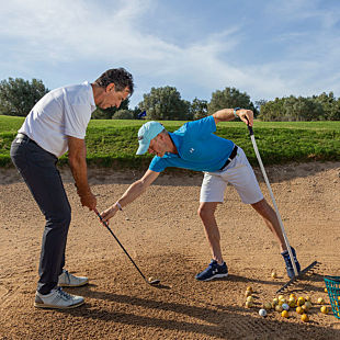 Golf Playing Lesson