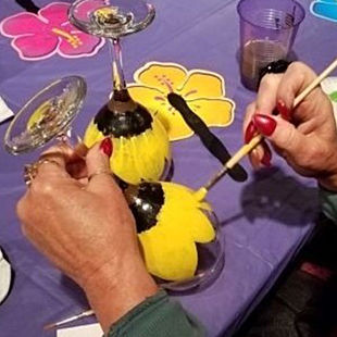 Wine Glass Paint Party