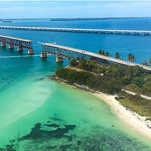 Fly Over Bahia Honda State Park