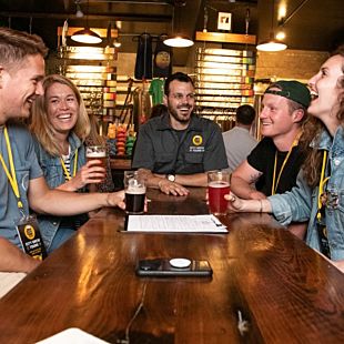 Group with drinks