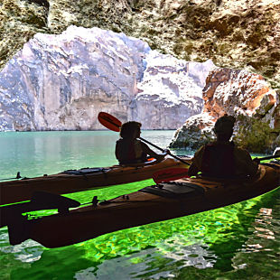 Kayak Through Emerald Cave