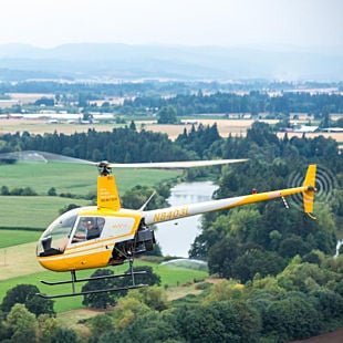 Helicopter Tour in Portland Wine Country