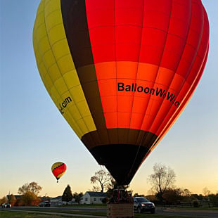 Sunset Hot Air Balloon Ride in Hamilton County, IN