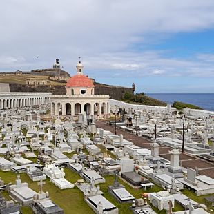 Church with Grave Site