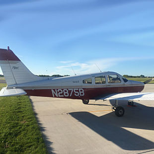 Flight Lesson in a Piper Warrior