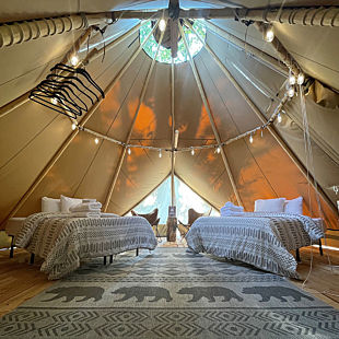 Glamping in Montana