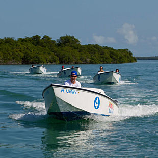 Drive Your Own Speedboat in Key West 