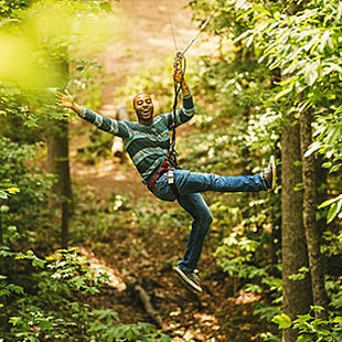 Ultimate Zip Line Adventure Course Near Cleveland