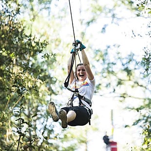 Ziplining in Tallahassee