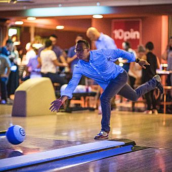 Bowling, Cocktails, and Pizza at 10Pin Bowling Lounge