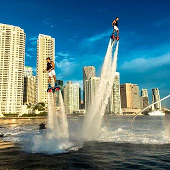 Epic Flyboard Adventure Above Biscayne Bay