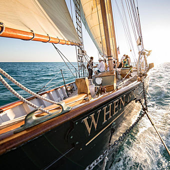 Sunset Sail on “When and If”