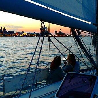 Private 2-Hour Weekend Sunset Sail on 36' Sailboat