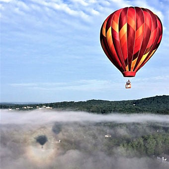 Private Hot Air Balloon Ride For 2 - Hudson, NY