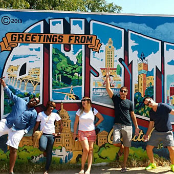 Downtown Austin Tour with Tasty Food Truck Stop