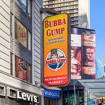 Delicious Meal for Two at the Iconic Bubba Gump Shrimp Co.