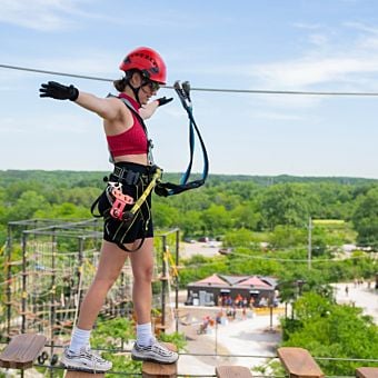 Weekend Climbing Course and Zipline Adventure