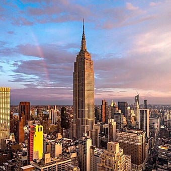 Daytime Admission to the Empire State Building with Lunch at Tacombi for Two