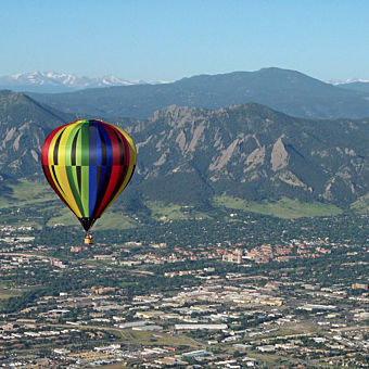 Hot air online balloon ride gift