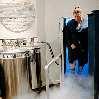 Whole-Body Cryotherapy Session at Sonoma Cryo