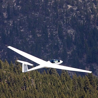 Scenic Lake Tahoe Glider Ride