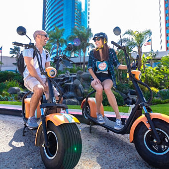 Downtown and Old Town Scooter Tour