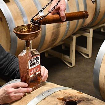 Hands-On Whiskey Bottling at Copperworks Distilling Co. 