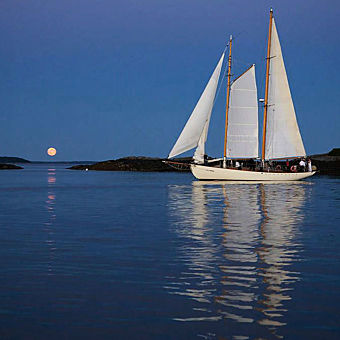 Happy Hour Sunset Sail on Penobscot Bay 