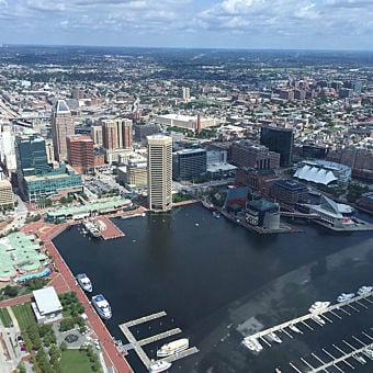 Downtown Baltimore Sightseeing Helicopter Tour