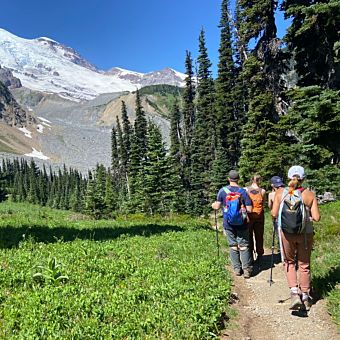 Private Mount Rainier Hiking Tour for Beginners
