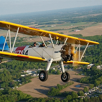 Aerobatic Biplane Adventure