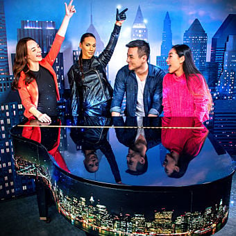 Madame Tussauds New York Experience and Morton's The Steakhouse Dinner for Two