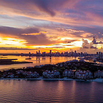 Sunset Airplane Tour