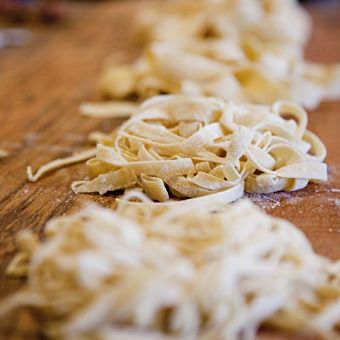 Tagliatelle al Pesto Cooking Class with a Master Italian Chef