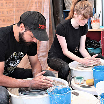 Romantic Pottery Class for Two