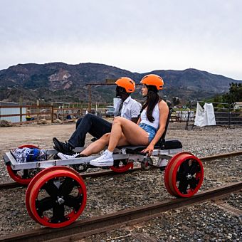 Spectacular Sunset Railbike Tour for Two