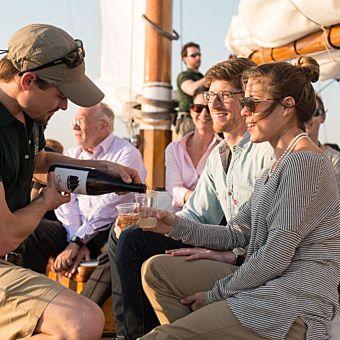 Boston Harbor Sunset Sail on the Schooner Adirondack III