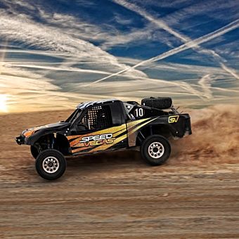 Baja Race Truck Off-Road Ride Along